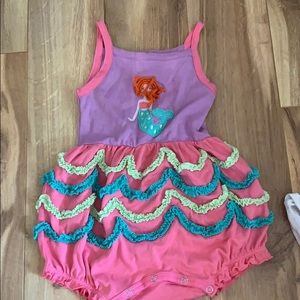 Lemon loves lime romper